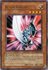 Blade Knight (Green) - Duelist League Promo (DL) #DL09-EN007 - Rare YuGiOh Trading Card