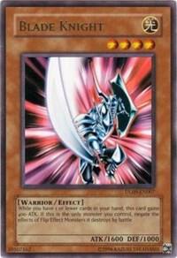 Blade Knight (Green) - Duelist League Promo YuGiOh trading card