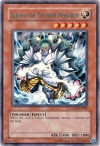 Zaborg the Thunder Monarch (Green) - Duelist League Promo (DL) #DL09-EN009 - Rare YuGiOh Trading Card