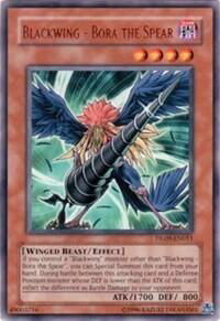 Blackwing - Bora the Spear (Bronze) - Duelist League Promo (DL) #DL09-EN011 - Rare YuGiOh Trading Card