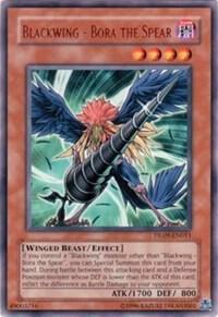 Blackwing - Bora the Spear (Bronze) - Duelist League Promo YuGiOh trading card