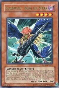 Blackwing - Bora the Spear (Green) - Duelist League Promo (DL) #DL09-EN011 - Rare YuGiOh Trading Card