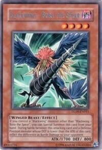 Blackwing - Bora the Spear (Silver) - Duelist League Promo (DL) #DL09-EN011 - Rare YuGiOh Trading Card