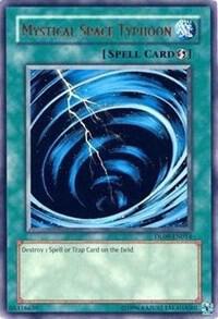 Mystical Space Typhoon (Bronze) - Duelist League Promo YuGiOh trading card