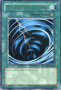 Mystical Space Typhoon (Green) - Duelist League Promo YuGiOh trading card