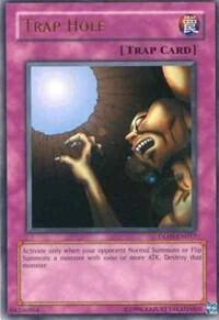 Trap Hole (Bronze) - Duelist League Promo YuGiOh trading card