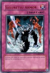 Sakuretsu Armor (Bronze) - Duelist League Promo YuGiOh trading card