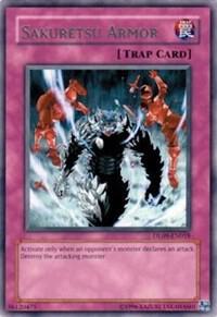 Sakuretsu Armor (Green) - Duelist League Promo YuGiOh trading card