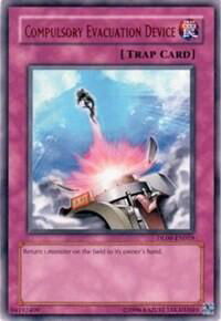 Compulsory Evacuation Device (Bronze) - Duelist League Promo (DL) #DL09-EN019 - Rare YuGiOh Trading Card