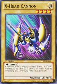 X-Head Cannon - Starter Deck: Kaiba Reloaded (YSKR) #YSKR-EN008 - Common / Short Print YuGiOh Trading Card