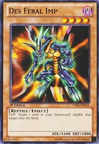 Des Feral Imp - Starter Deck: Kaiba Reloaded YuGiOh trading card