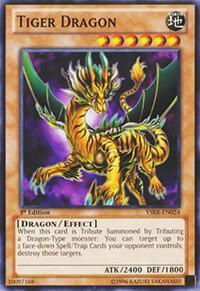 Tiger Dragon - Starter Deck: Kaiba Reloaded (YSKR) #YSKR-EN024 - Common / Short Print YuGiOh Trading Card