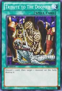 Tribute to the Doomed - Starter Deck: Kaiba Reloaded YuGiOh trading card