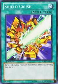 Shield Crush - Starter Deck: Kaiba Reloaded (YSKR) #YSKR-EN038 - Common / Short Print YuGiOh Trading Card