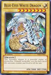 Blue-Eyes White Dragon - Starter Deck: Kaiba Reloaded YuGiOh trading card