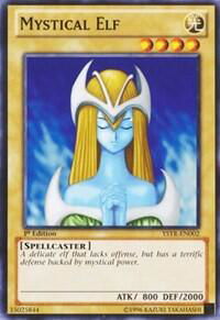 Mystical Elf - Starter Deck: Yugi Reloaded (YSYR) #YSYR-EN002 - Common / Short Print YuGiOh Trading Card
