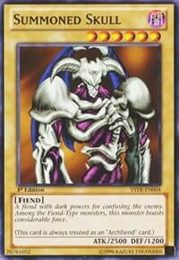 Summoned Skull - Starter Deck: Yugi Reloaded (YSYR) #YSYR-EN004 - Common / Short Print YuGiOh Trading Card
