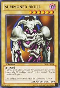 Summoned Skull - Starter Deck: Yugi Reloaded YuGiOh trading card
