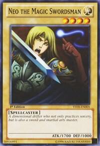 Neo the Magic Swordsman - Starter Deck: Yugi Reloaded YuGiOh trading card