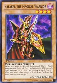 Breaker the Magical Warrior - Starter Deck: Yugi Reloaded YuGiOh trading card
