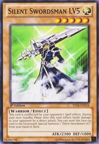 Silent Swordsman LV5 - Starter Deck: Yugi Reloaded (YSYR) #YSYR-EN018 - Common / Short Print YuGiOh Trading Card