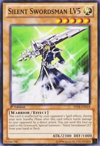 Silent Swordsman LV5 - Starter Deck: Yugi Reloaded YuGiOh trading card