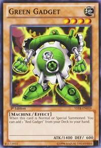 Green Gadget - Starter Deck: Yugi Reloaded (YSYR) #YSYR-EN019 - Common / Short Print YuGiOh Trading Card