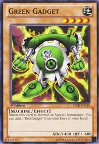 Green Gadget - Starter Deck: Yugi Reloaded YuGiOh trading card