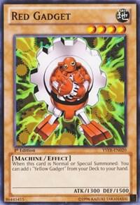 Red Gadget - Starter Deck: Yugi Reloaded YuGiOh trading card