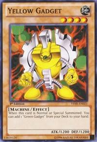 Yellow Gadget - Starter Deck: Yugi Reloaded YuGiOh trading card