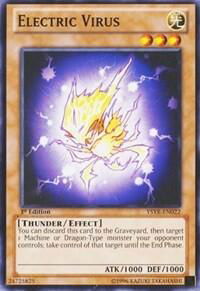 Electric Virus - Starter Deck: Yugi Reloaded (YSYR) #YSYR-EN022 - Common / Short Print YuGiOh Trading Card