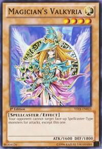 Magician's Valkyria - Starter Deck: Yugi Reloaded (YSYR) #YSYR-EN023 - Common / Short Print YuGiOh Trading Card