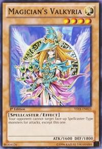 Magician's Valkyria - Starter Deck: Yugi Reloaded YuGiOh trading card
