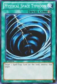 Mystical Space Typhoon - Starter Deck: Yugi Reloaded (YSYR) #YSYR-EN028 - Common / Short Print YuGiOh Trading Card