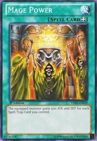 Mage Power - Starter Deck: Yugi Reloaded (YSYR) #YSYR-EN029 - Common / Short Print YuGiOh Trading Card
