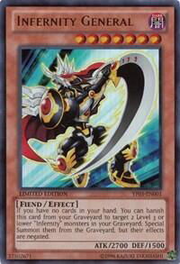 Infernity General - Yu-Gi-Oh! 5D's Manga Promotional Cards  #YF03-EN001 - Ultra Rare YuGiOh Trading Card