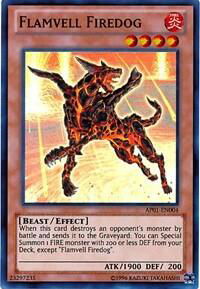 Flamvell Firedog - Astral Pack 1 (AP01) #AP01-EN004 - Super Rare YuGiOh Trading Card