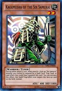 Kagemusha of the Six Samurai - Astral Pack 1 (AP01) #AP01-EN006 - Super Rare YuGiOh Trading Card