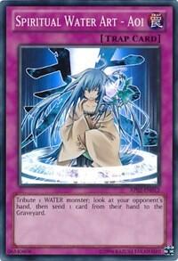 Spiritual Water Art - Aoi - Astral Pack 2 (AP02) #AP02-EN012 - Super Rare YuGiOh Trading Card