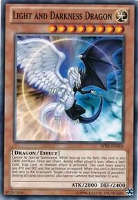 Light and Darkness Dragon trading card from Astral Pack 2 Light and Darkness Dragon - Astral Pack 2 YuGiOh trading card