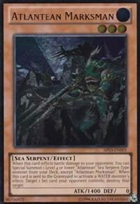 Atlantean Marksman (UTR) - Astral Pack 3 (AP03) #AP03-EN001 - Ultimate Rare YuGiOh Trading Card
