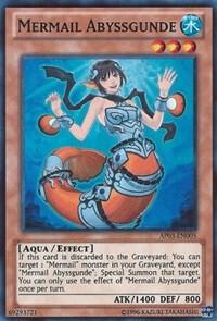 Mermail Abyssgunde - Astral Pack 3 YuGiOh trading card