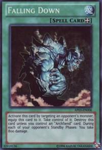 Falling Down - Astral Pack 3 YuGiOh trading card