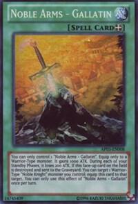 Noble Arms - Gallatin - Astral Pack 3 YuGiOh trading card