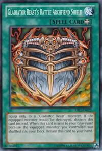 Gladiator Beast's Battle Archfiend Shield - Astral Pack 3 (AP03) #AP03-EN022 - Common / Short Print YuGiOh Trading Card