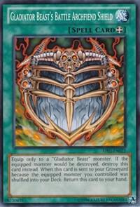 Gladiator Beast's Battle Archfiend Shield - Astral Pack 3 YuGiOh trading card