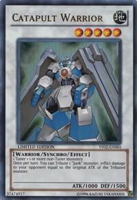 Catapult Warrior - Yu-Gi-Oh! 5D's Manga Promotional Cards YuGiOh trading card