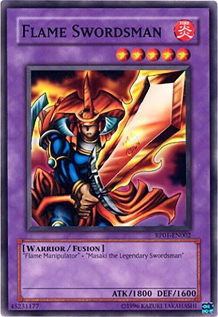 Flame Swordsman - Retro Pack YuGiOh trading card