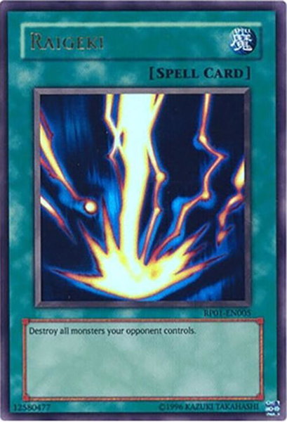 Raigeki - Retro Pack YuGiOh trading card