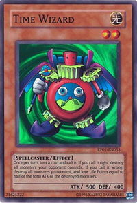 Time Wizard - Retro Pack (RP01) #RP01-EN035 - Super Rare YuGiOh Trading Card